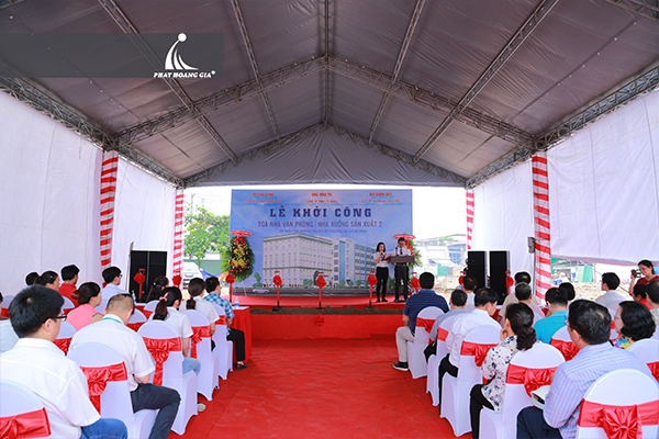 khởi công tòa nhà văn phòng