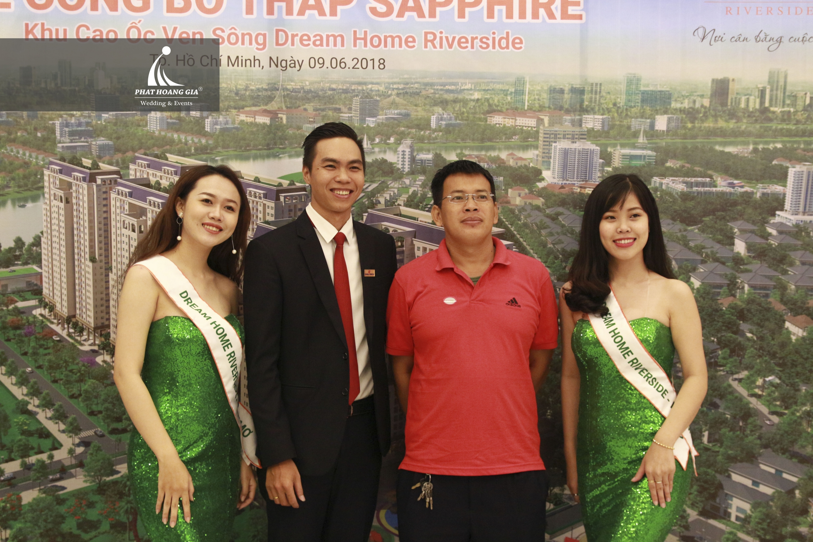 Lễ công bố tháp Sapphier - Dự án Dream Home Riverside