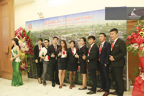 Lễ công bố tháp Sapphier - Dự án Dream Home Riverside