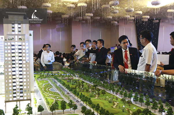 Phối cảnh dự án Khu cao ốc ven sông Dream Home Riverside