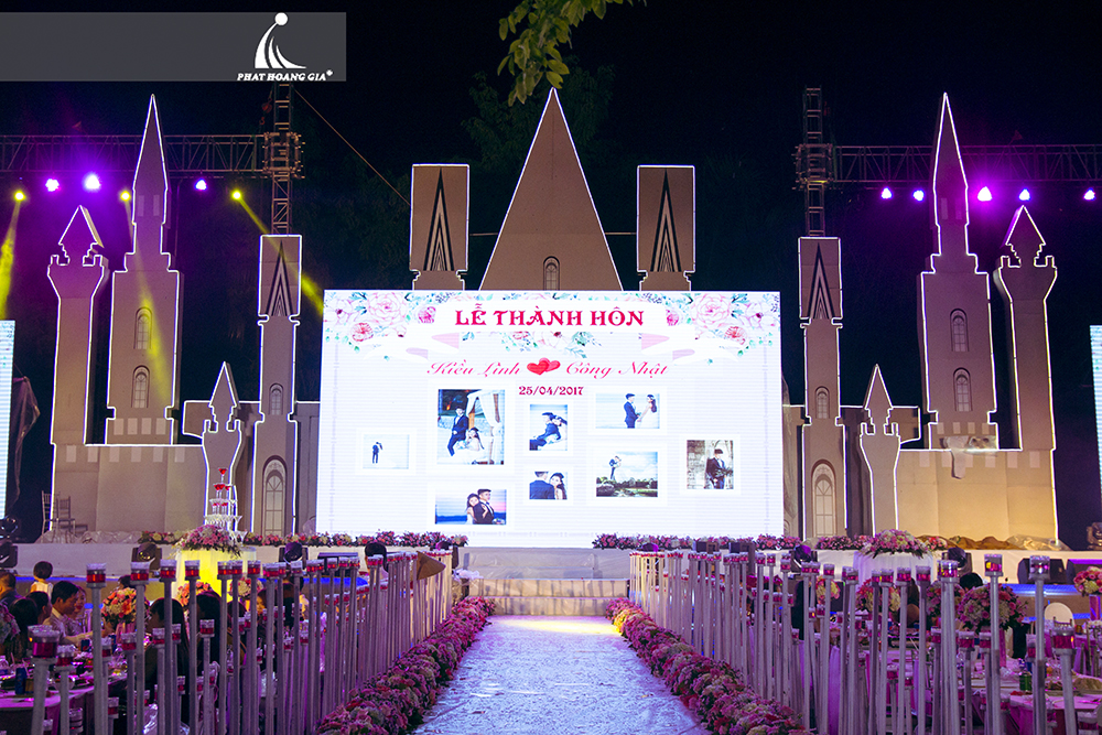 CHO THUÊ MÀN HÌNH LED TẠI TRUNG TÂM HỘI NGHỊ - TIỆC CƯỚI