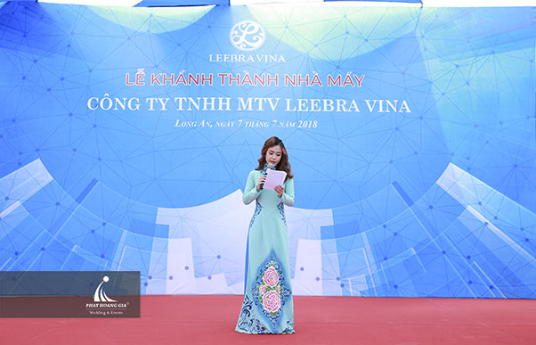 Lễ khánh thành nhà máy Leebra Vina
