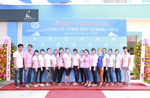 Lễ khánh thành nhà máy Leebra Vina