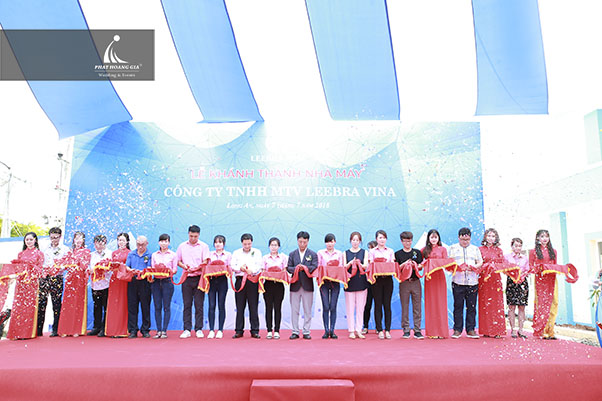 Lễ khánh thành nhà máy Leebra Vina