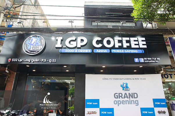 Khai trương Ige coffee