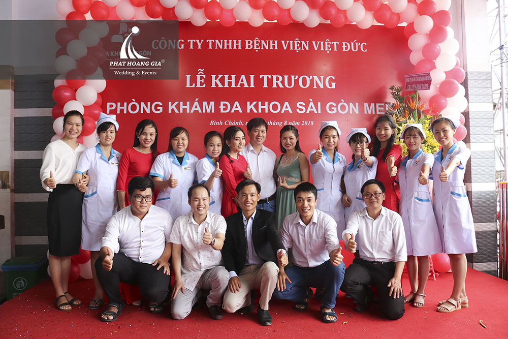 Lễ khai trương Phòng khám đa khoa Sài Gòn Medic