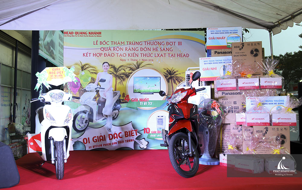 Bốc thăm trúng thưởng - Honda Quang Khánh