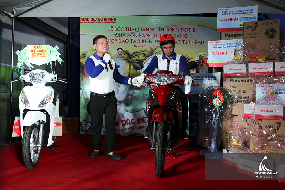 Bốc thăm trúng thưởng - Honda Quang Khánh
