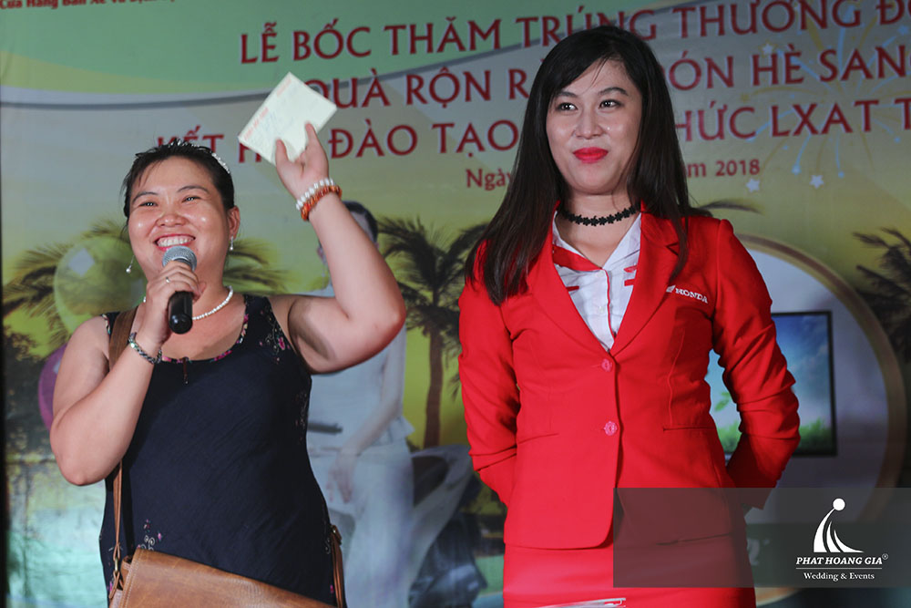 Bốc thăm trúng thưởng - Honda Quang Khánh