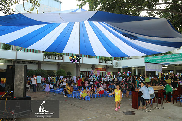 Tổ chức trung thu tại khu căn hộ chung cư