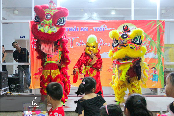 Tổ chức trung thu tại khu căn hộ chung cư