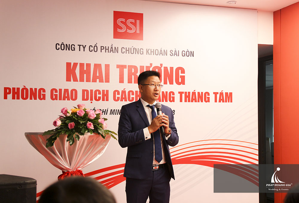 Khai trương phòng giao dịch SSI Cách Mạng Tháng Tám