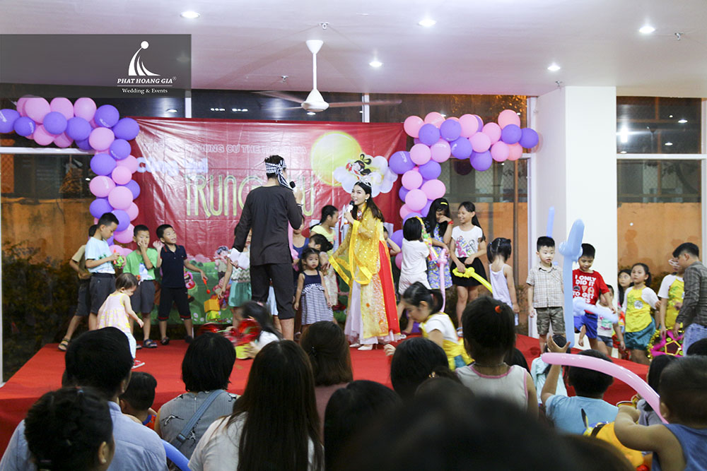 Vui tết trung thu - Chung cư Harmona