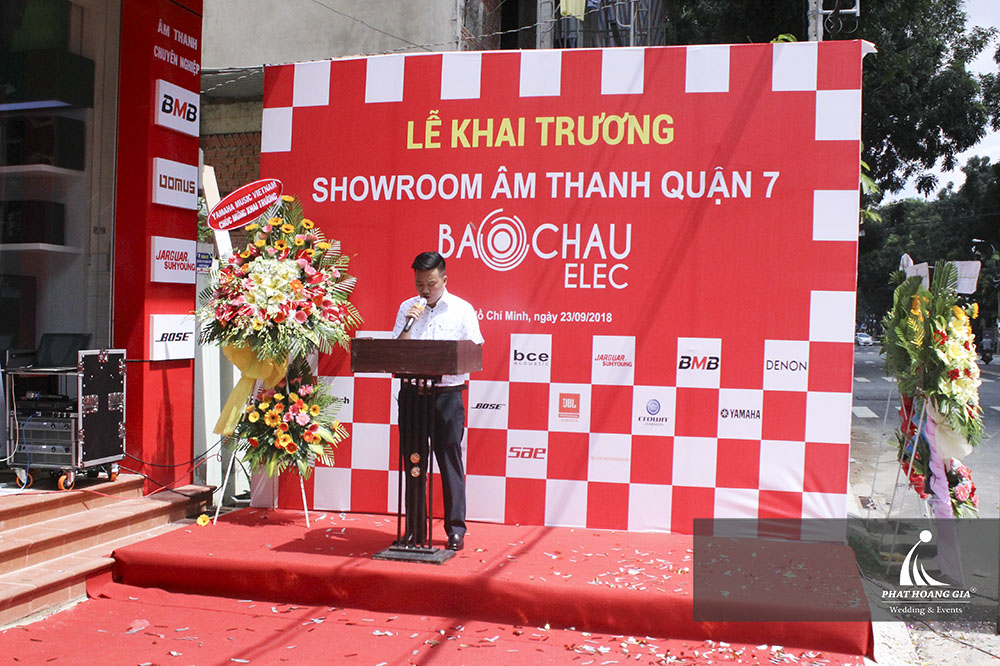 Khai trương Showroom âm thanh Bảo Châu ELEC