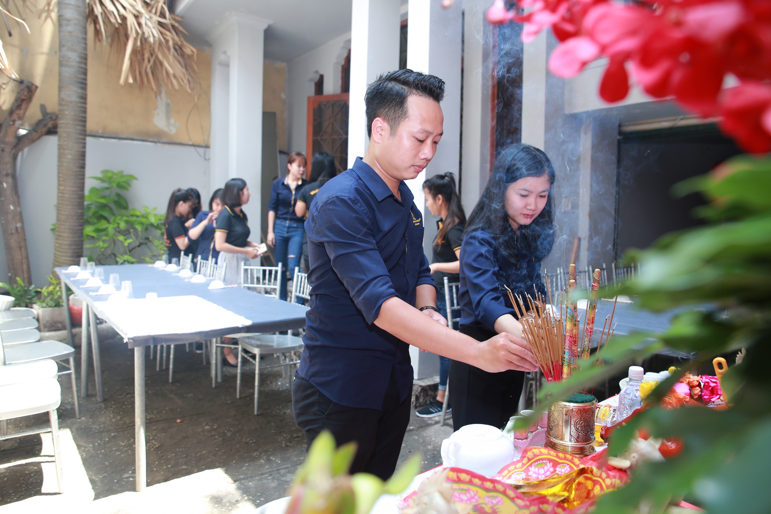 Phát Hoàng Gia cúng tổ nghiệp ngành sân khấu 2018