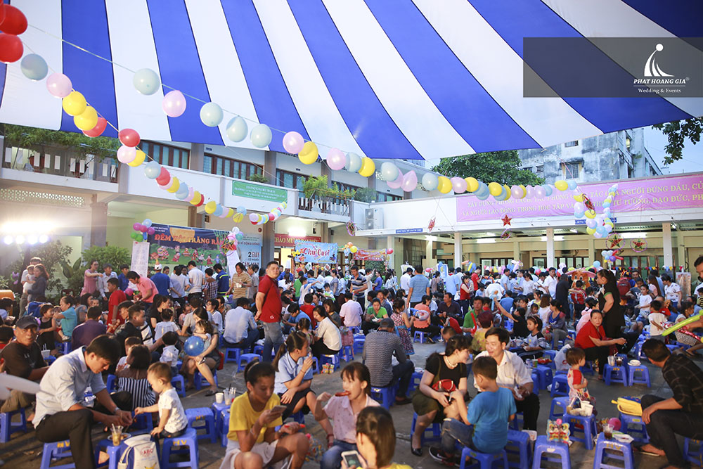 Đêm hội trăng rằm - Công ty Môi trường đô thị