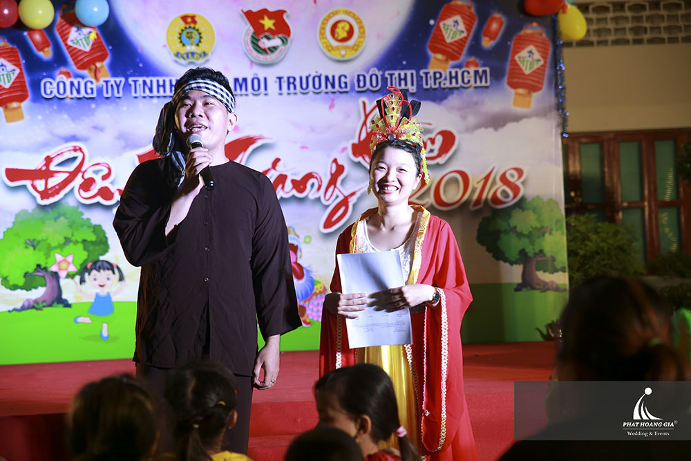 Đêm hội trăng rằm - Công ty Môi trường đô thị