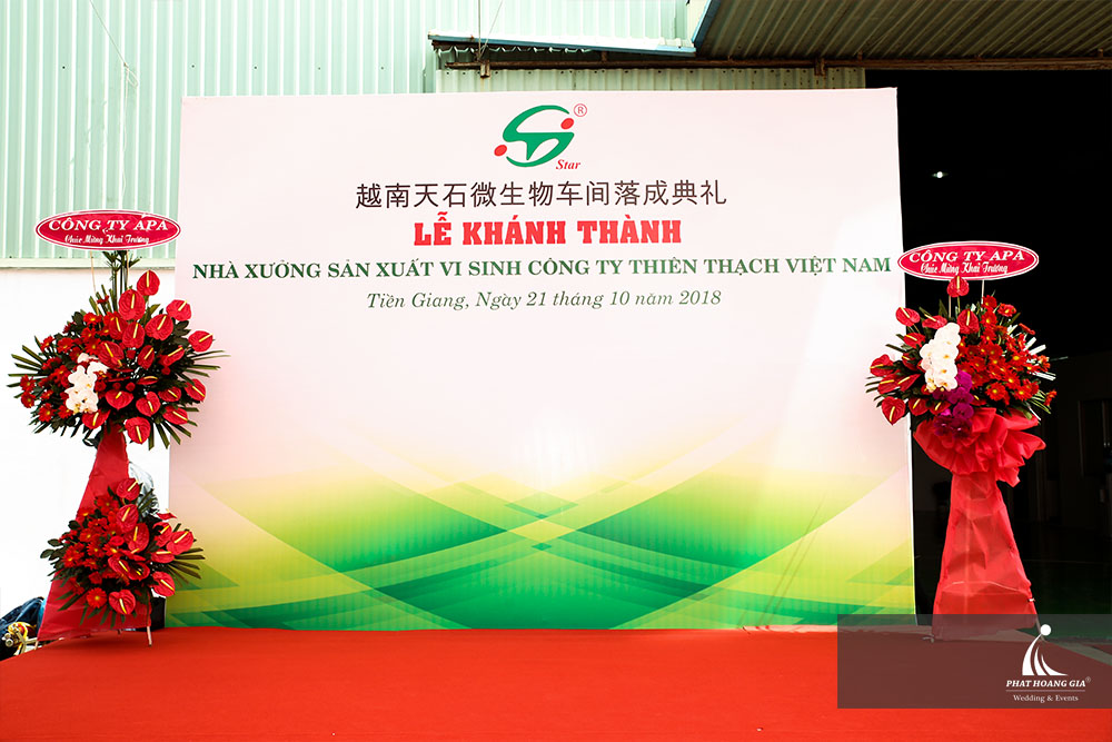 Khánh thành nhà xưởng sản xuất vi sinh - Công ty Thiên Thạch VN