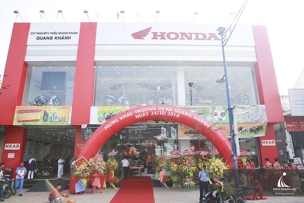 Khai trương Head Honda Quang Khánh