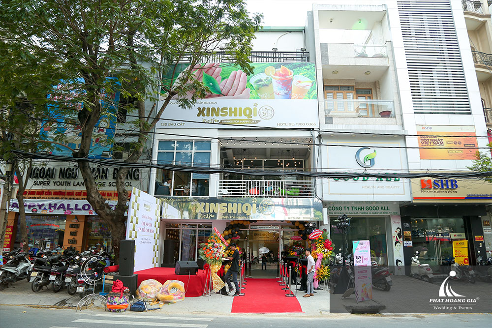 Khai trương cửa hàng trà sữa Xinshiqi Bàu Cát