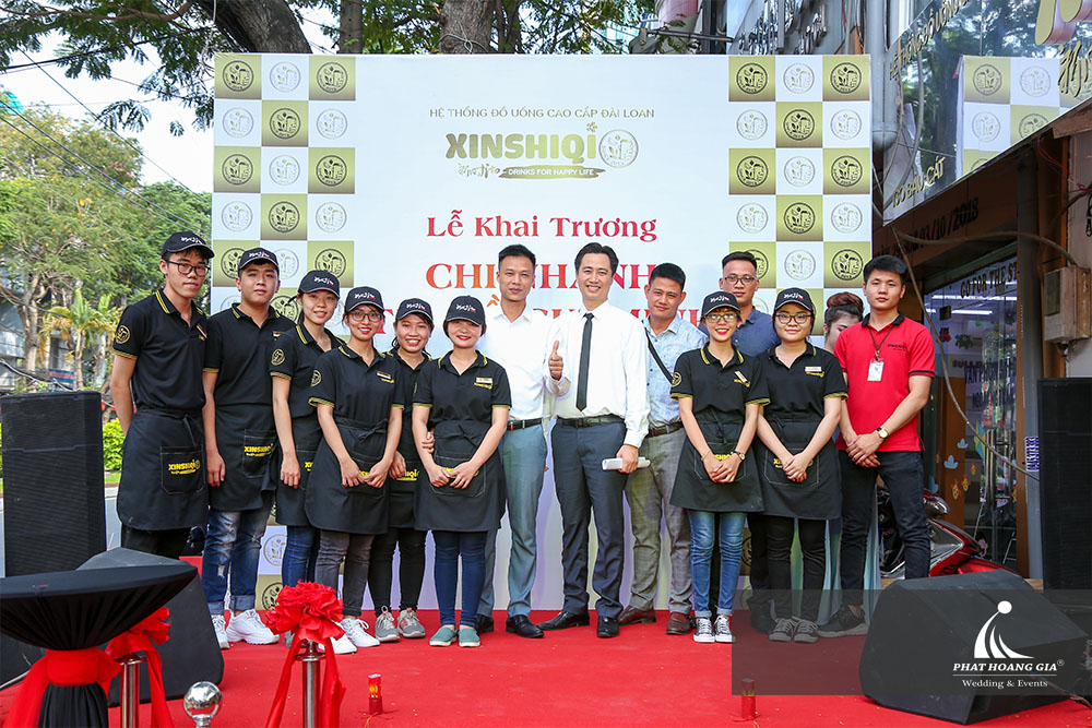 Khai trương cửa hàng trá sữa Xinshiqi Bàu Cát