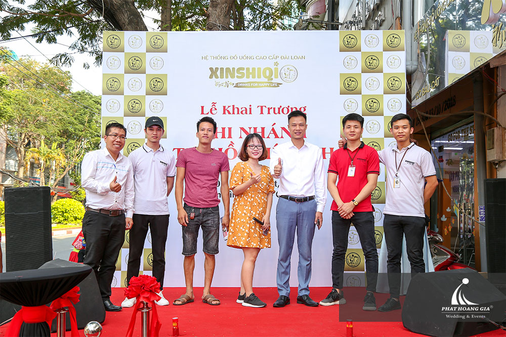 Khai trương cửa hàng trá sữa Xinshiqi Bàu Cát