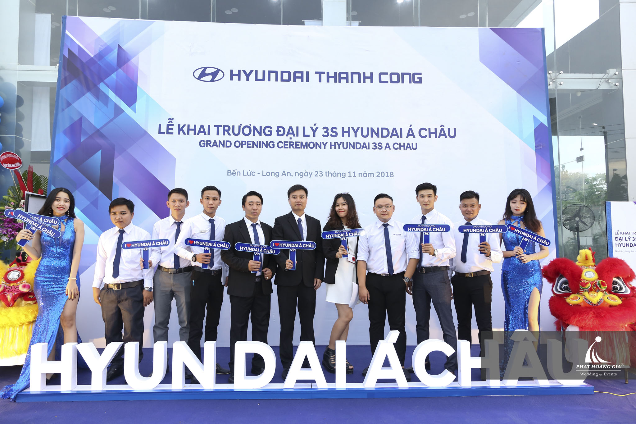 Khai trương Showroom Hyundai Á Châu