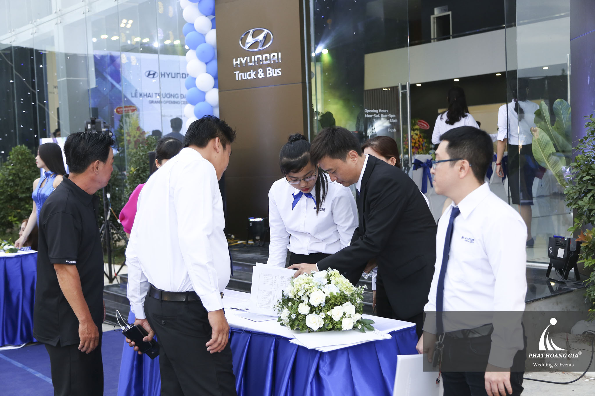 Khai trương Showroom Hyundai Á Châu
