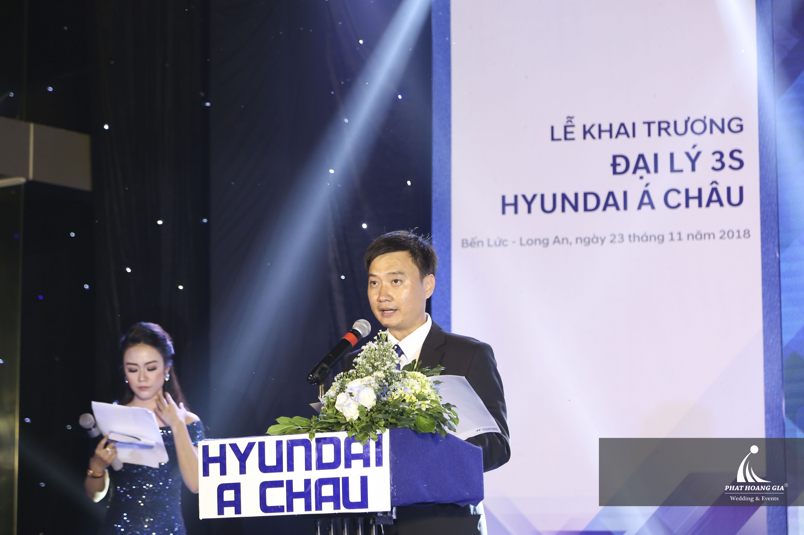Khai trương đại lý Huyndai 3s Á Châu