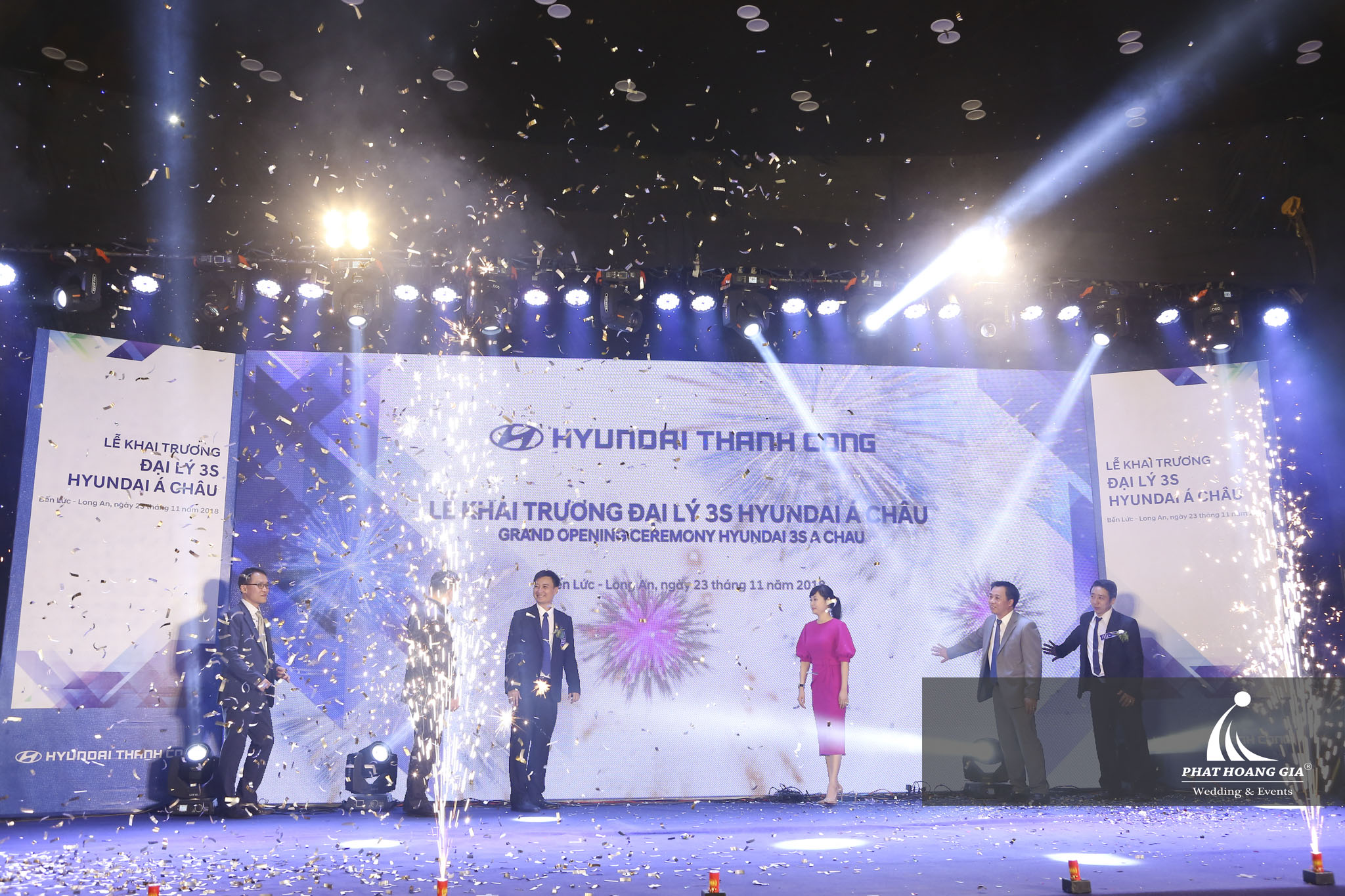 Khai trương đại lý Huyndai 3s Á Châu