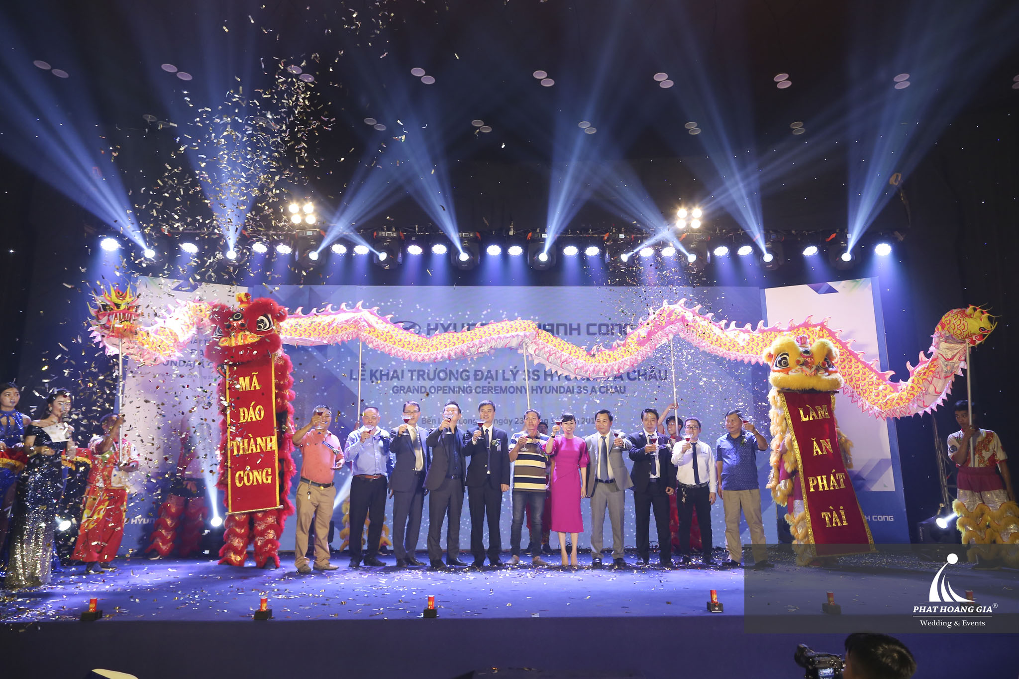 Khai trương đại lý Huyndai 3s Á Châu