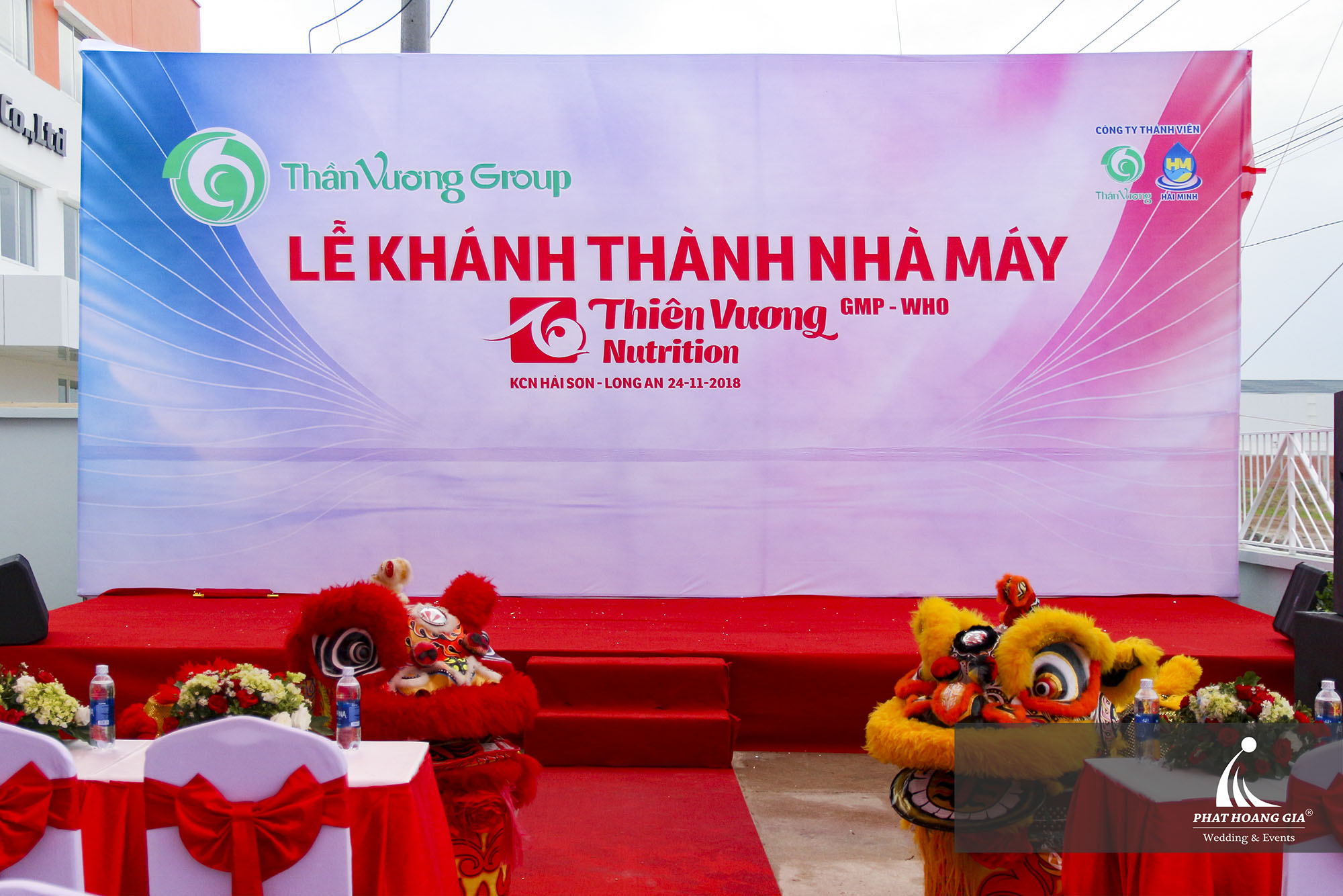Lễ khánh thành nhà máy Thiên Vương