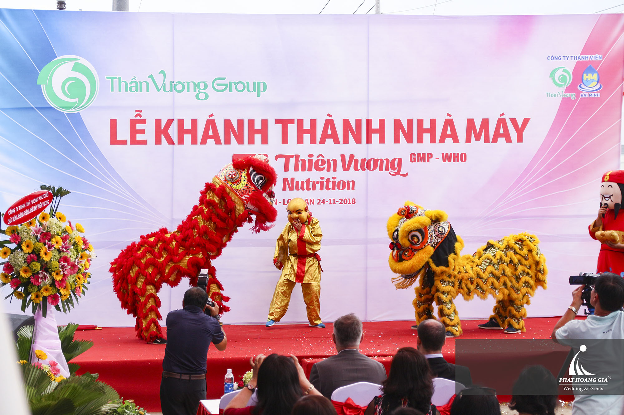 Lễ khánh thành nhà máy Thiên Vương