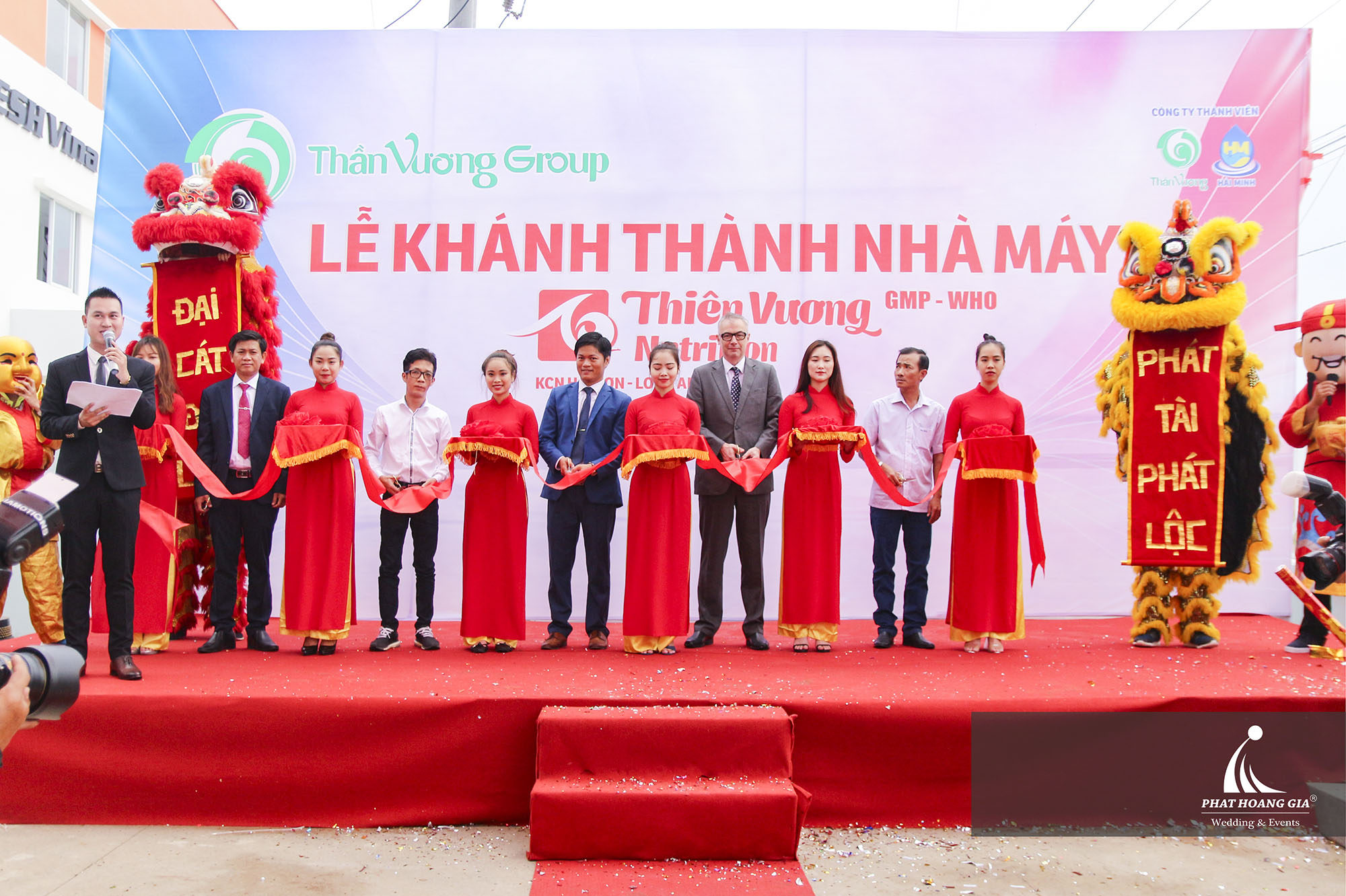 Lễ khánh thành nhà máy Thiên Vương