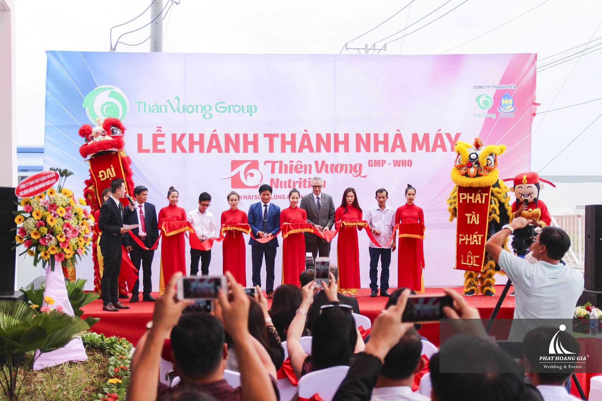 Lễ khánh thành nhà máy Thiên Vương