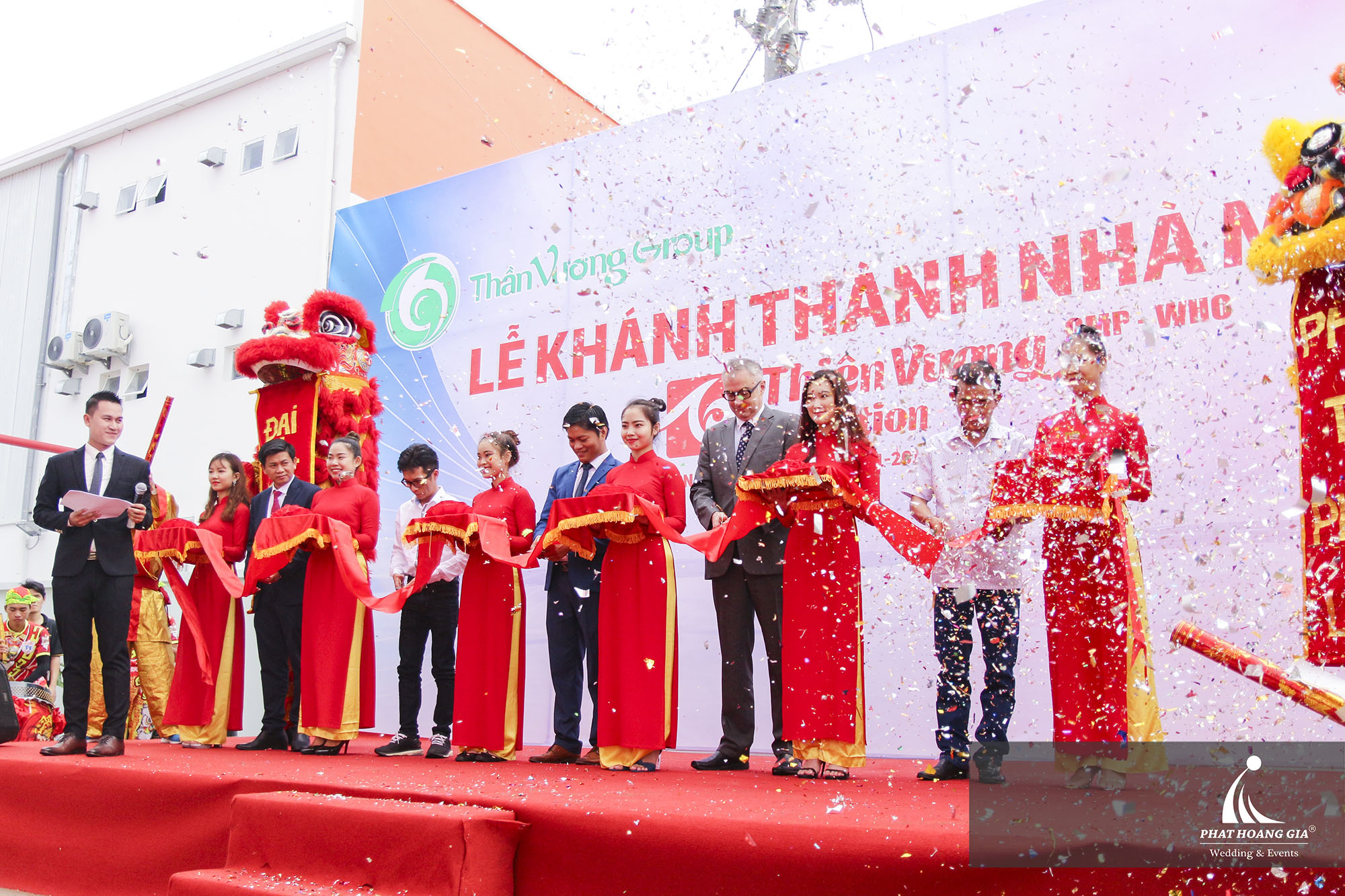 Lễ khánh thành nhà máy Thiên Vương