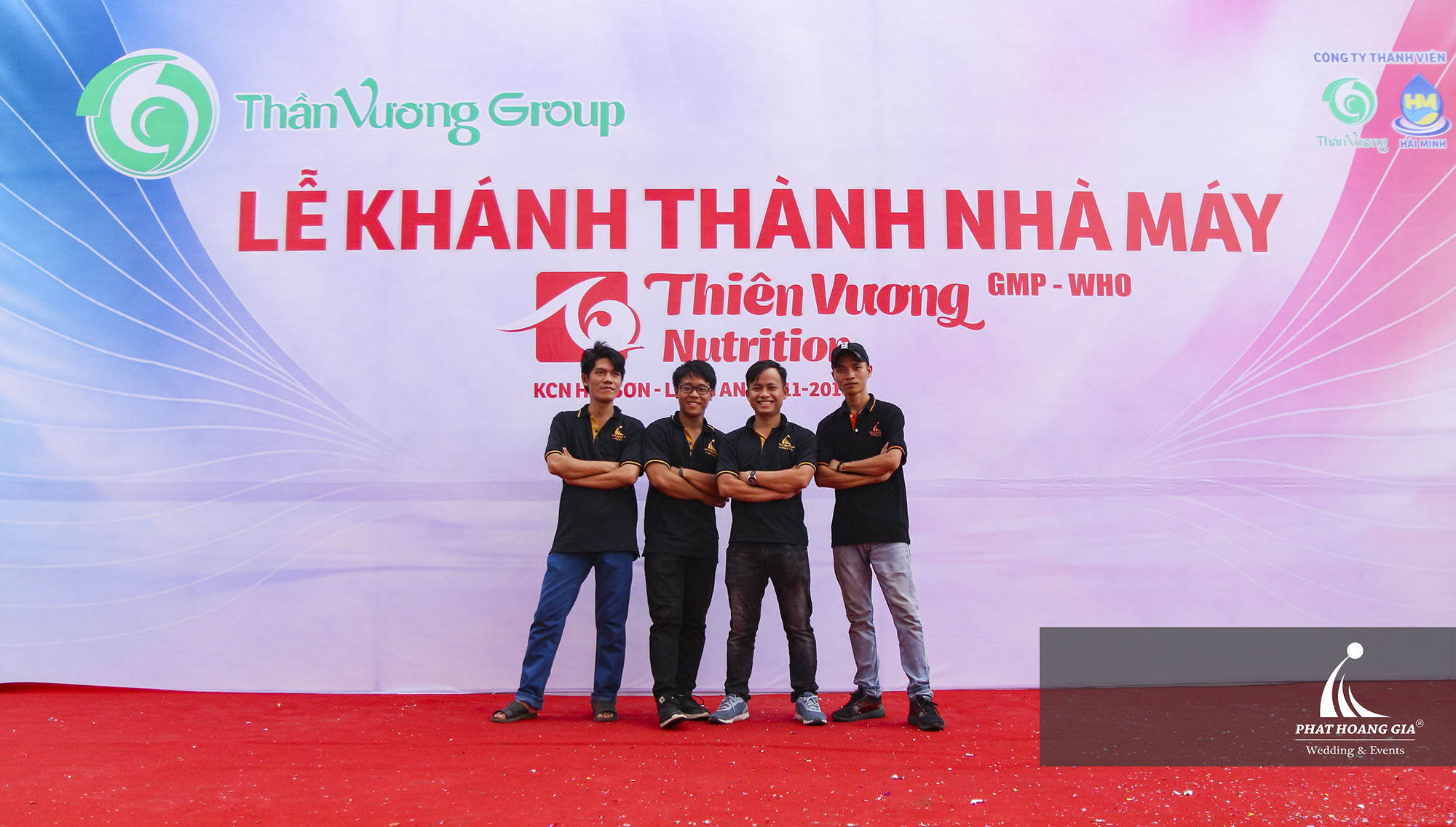 Lễ khánh thành nhà máy Thiên Vương
