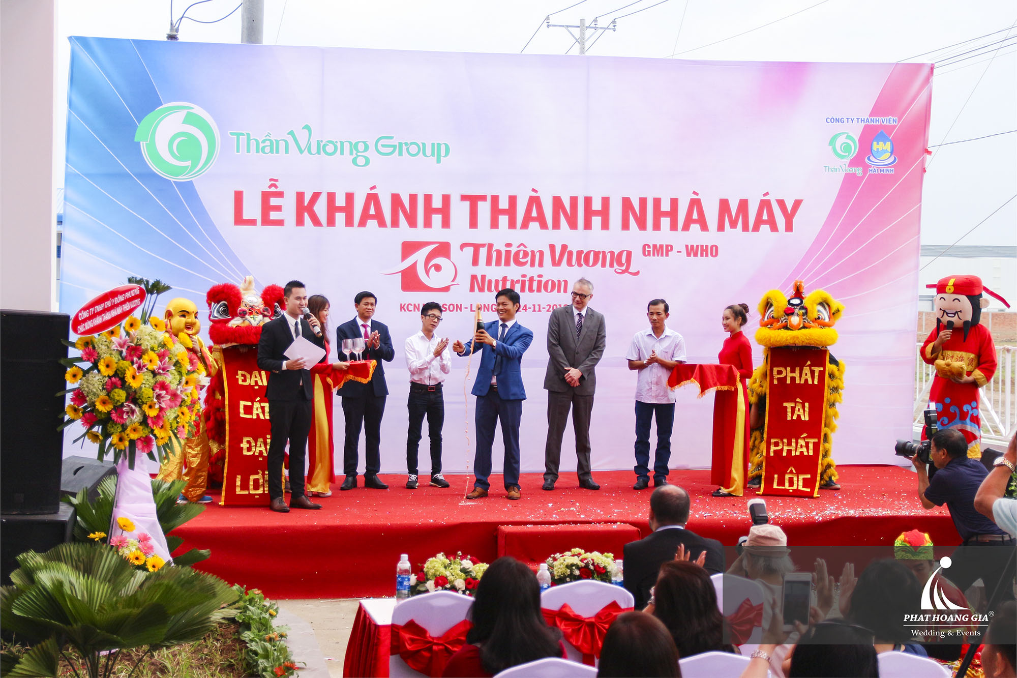 Lễ khánh thành nhà máy Thiên Vương