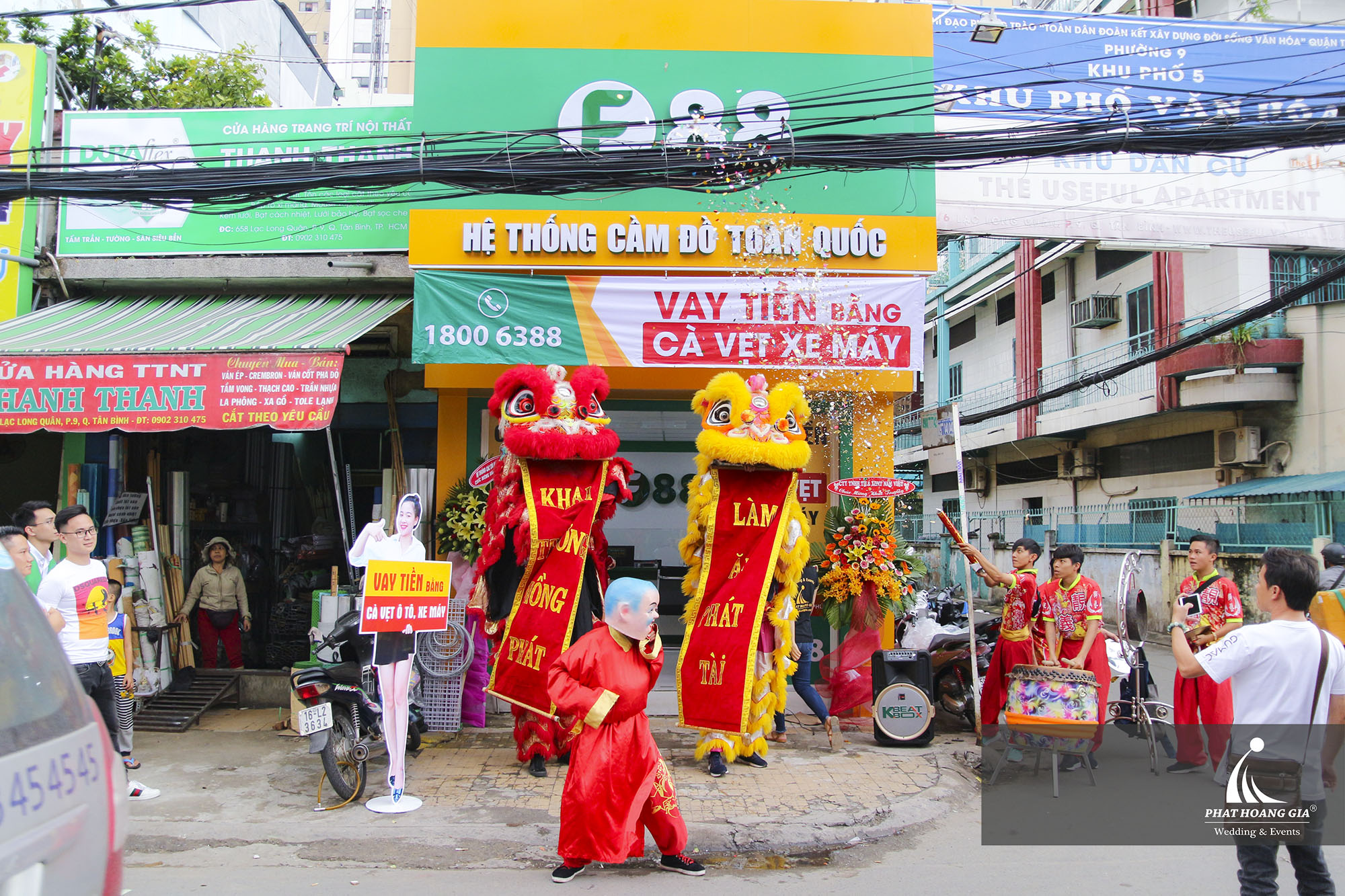 Roadshow xe đạp khai trương cửa hàng F88 CN Lạc Long Quân 