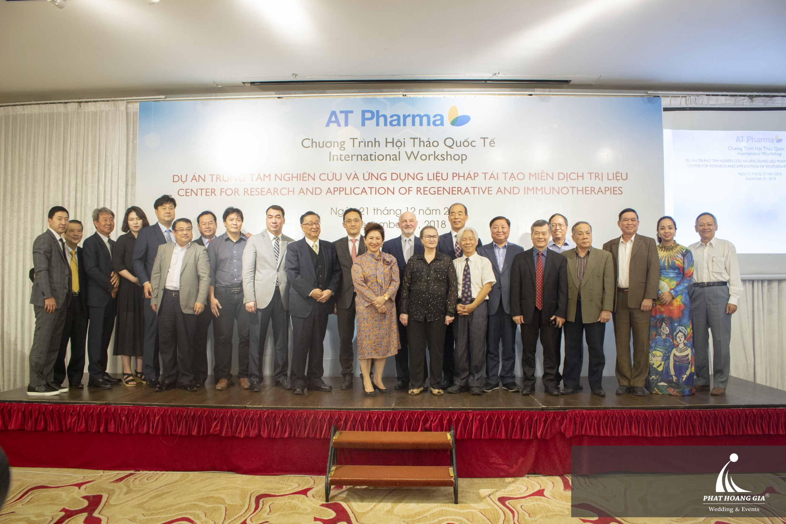 Hội thảo quốc tế - Dự án trung tâm nghiên cứu và ứng dụng liệu pháp tái tạo miễn dịch trị liệu