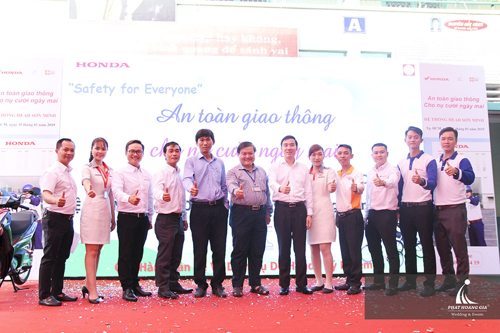 Head Honda Sơn Minh – Ngày hội hướng dẫn lái xe an toàn
