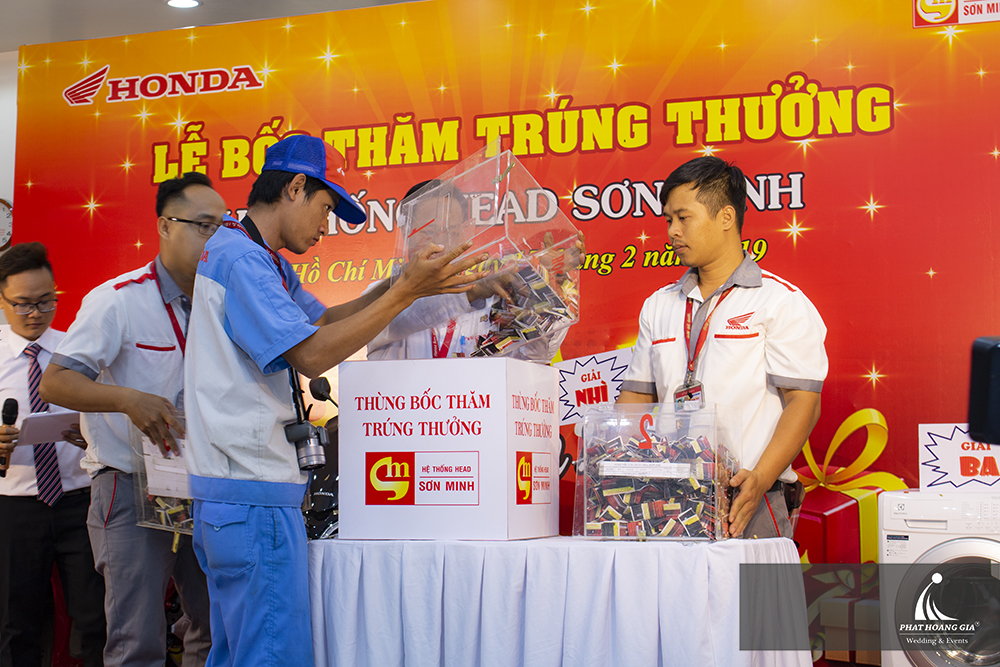 Head Honda Sơn Minh 5 - Bốc thăm trúng thưởng