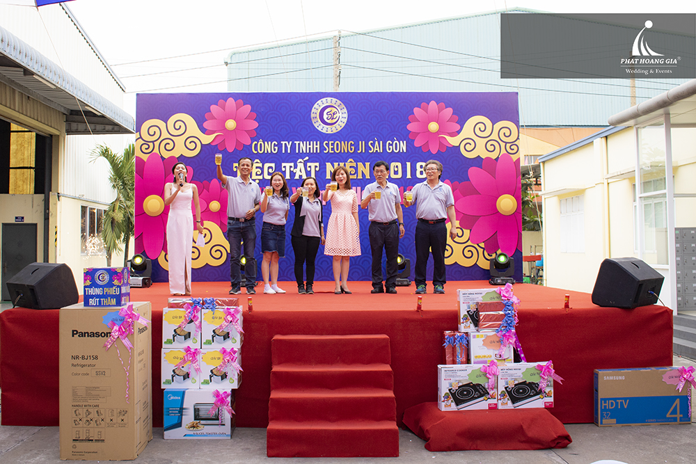 Tiệc tất niên 2018 Công ty TNHH Seong Ji Sài Gòn 