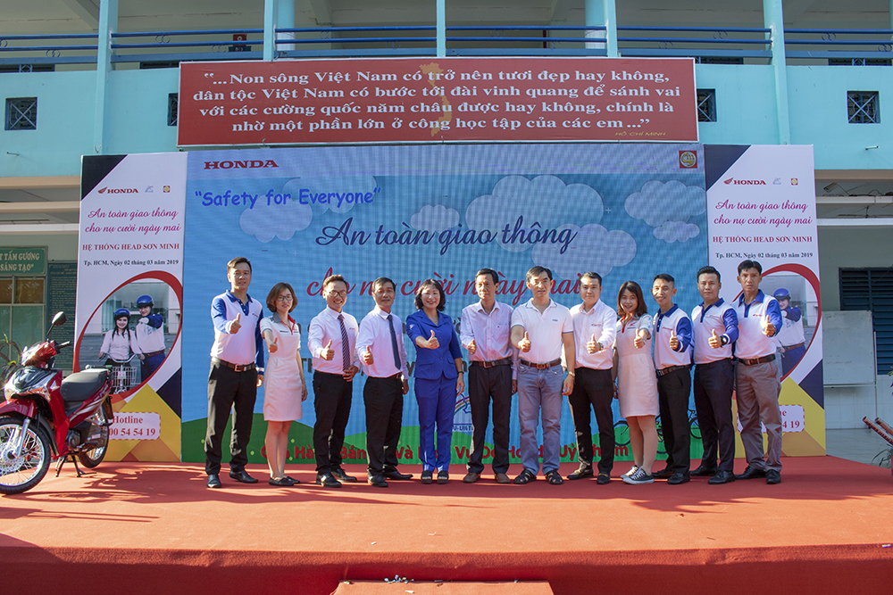 Head Honda Sơn Minh - Ngày hội lái xe an toàn