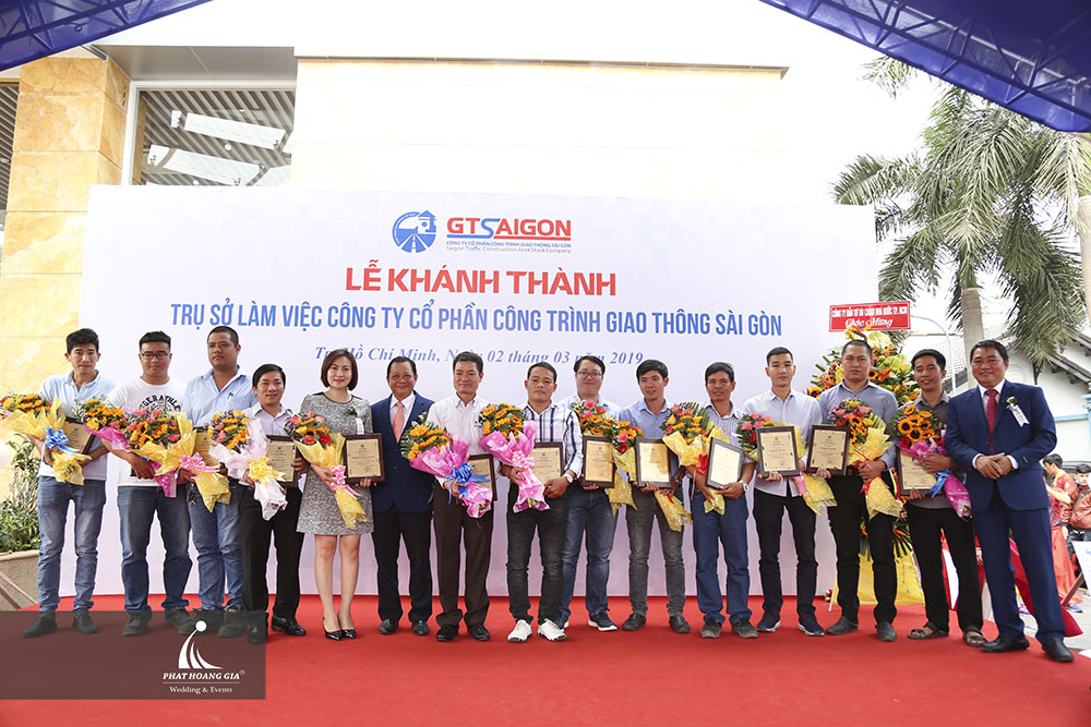 Lễ khánh thành trụ sở làm việc Công ty Cổ phần công trình Giao thông Sài Gòn