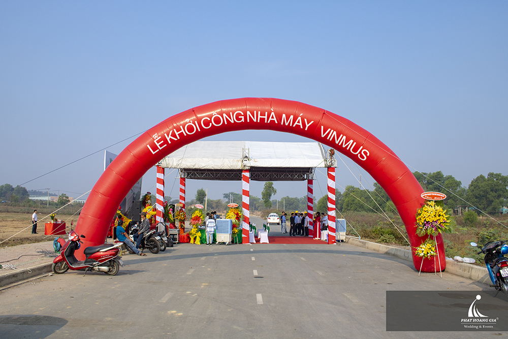 Lễ khởi công xây dựng nhà máy nội thất Vinmus