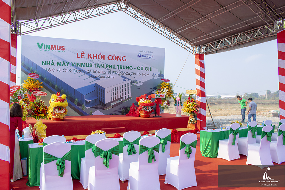 Lễ khởi công xây dựng nhà máy nội thất Vinmus