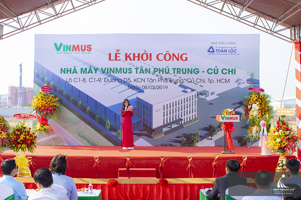 Lễ khởi công xây dựng nhà máy nội thất Vinmus