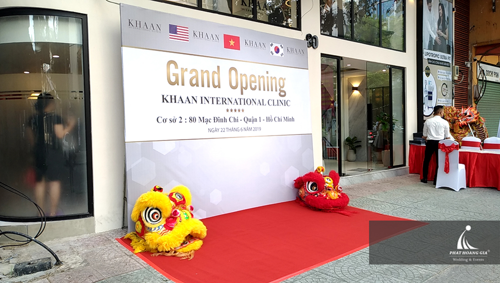 tổ chức lễ khai trương