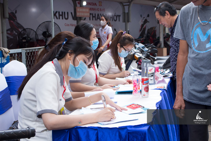 Khu vực đăng ký thông tin